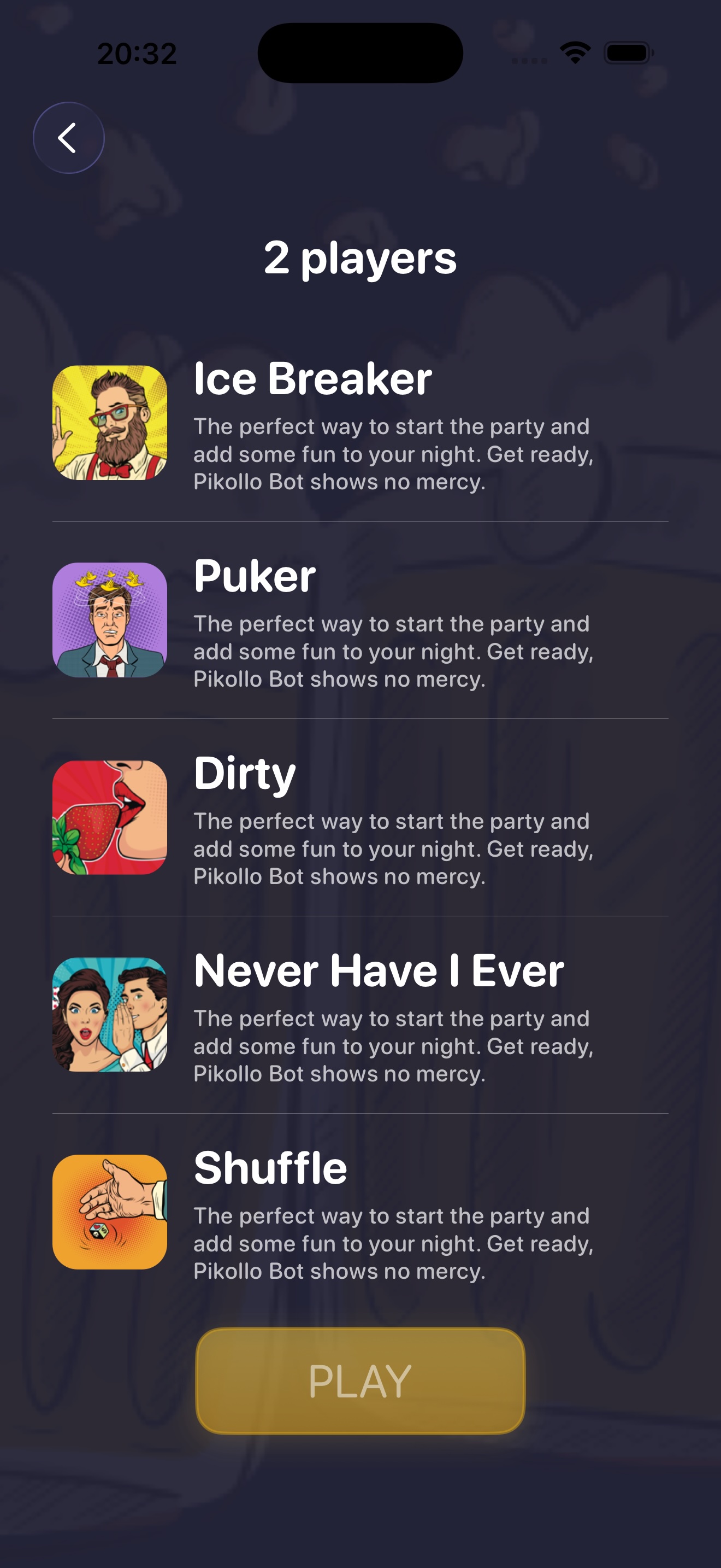 Pikollo app screenshot